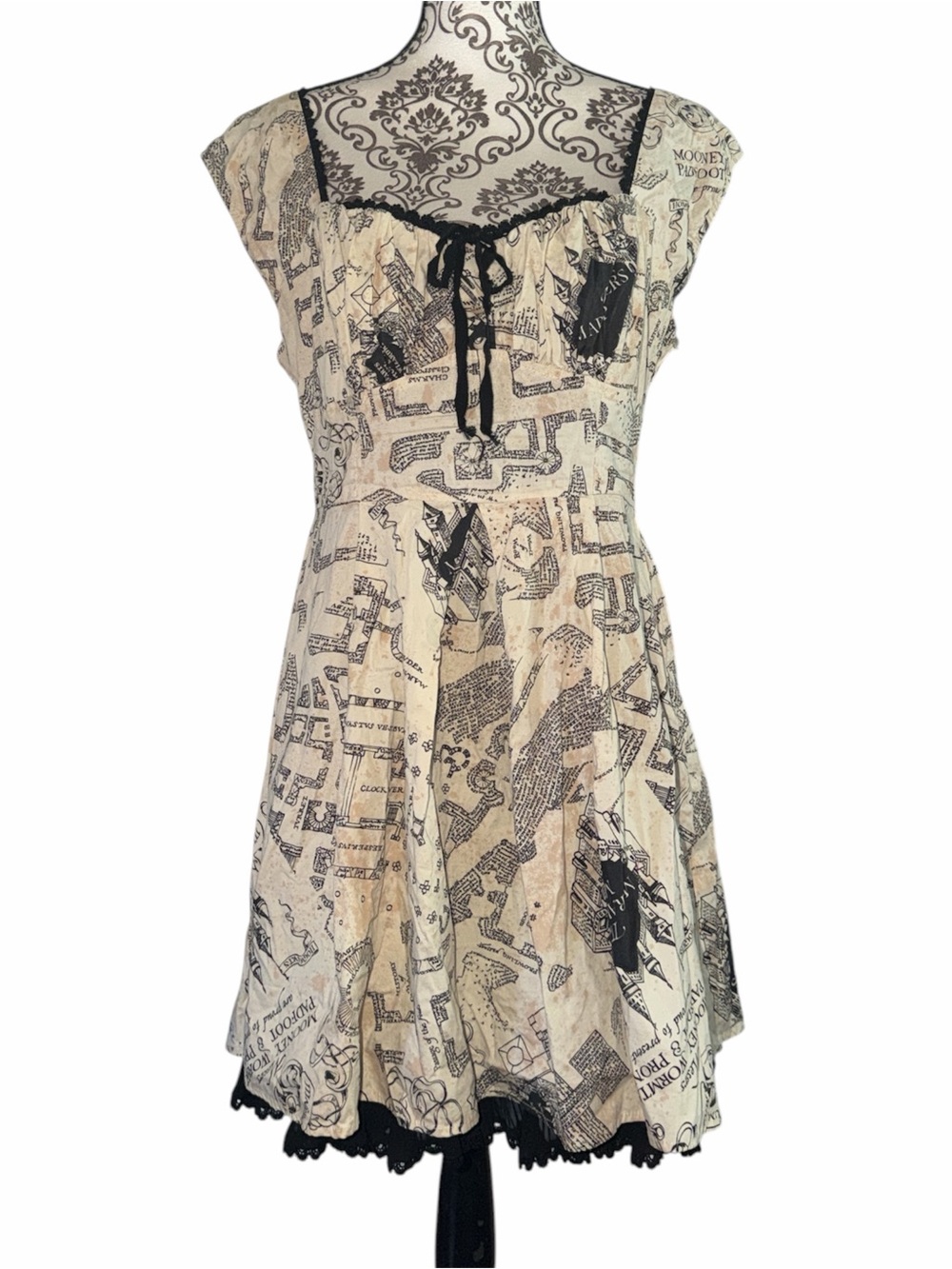Harry Potter Marauder's Map Dress